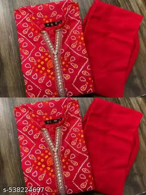 Latest Stylish Beautiful Kurta with Pant Set