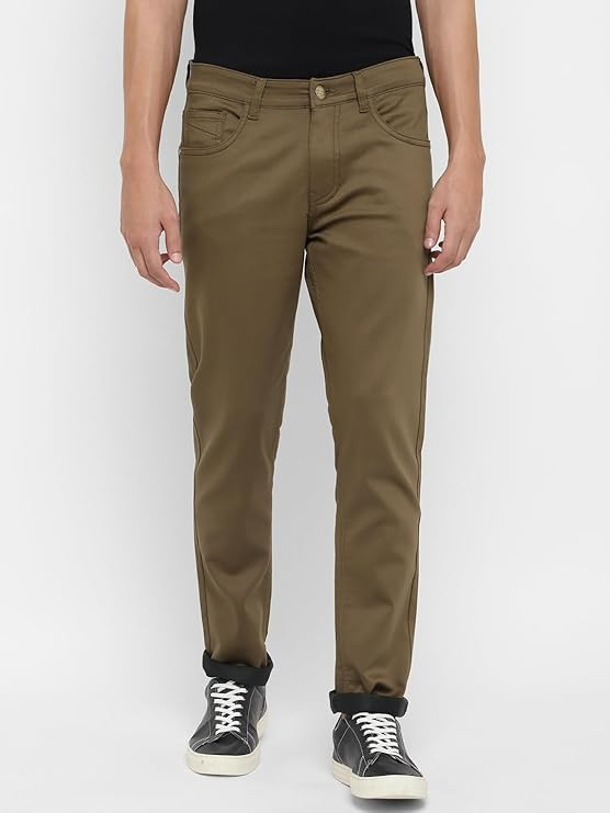 Allen Cooper Slim Fit Strechable Denim Jeans for Men