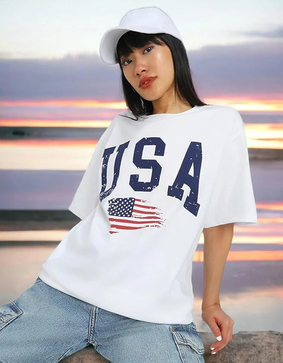 Pure Cotton Oversized Baggy Fit Half Sleeve Drop Shoulder Plain Solid Round Neck T-Shirt for Women (Available in Black, White, Lilac, Cork, Maroon, Royal Blue, Swan White, Soap Nut Colors)